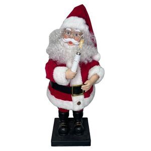 𝅺VINTAGE Animated Motion Santa Clause Large